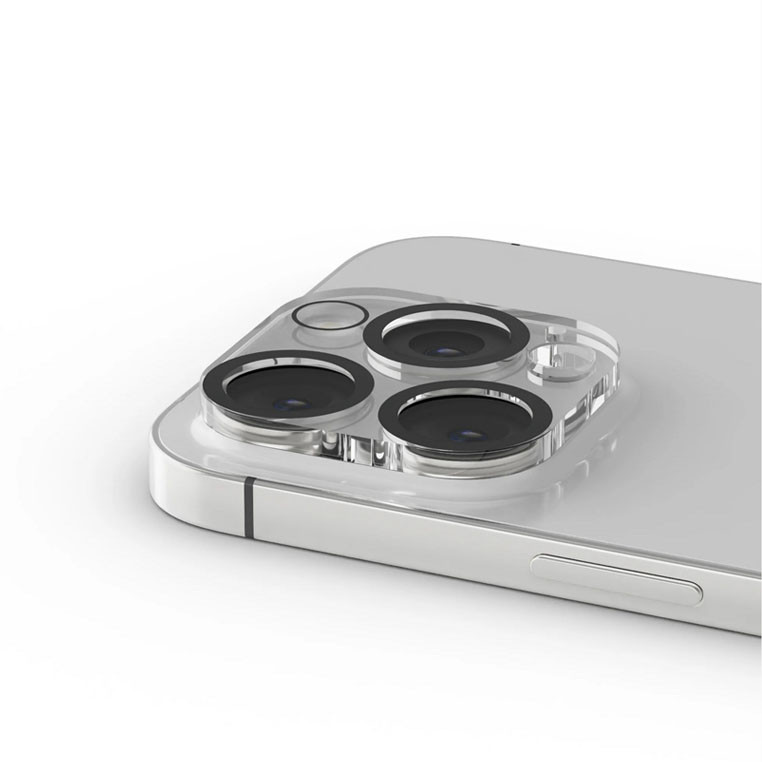 Protection lentilles caméra en verre trempé iphone
